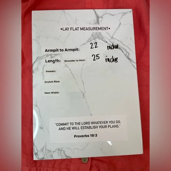 C&C California 100% Linen Blouse Red Orange Coconut Shell Buttons Large Boxy - Picture 6 of 6